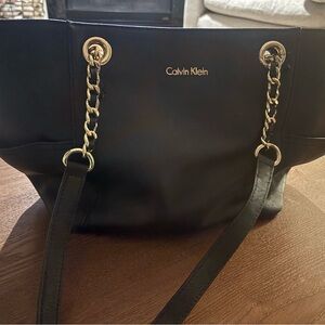 Calvin Klein Black Tote Bag